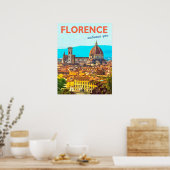 Florence Cathedral, Duomo Santa Maria Del Fiore Poster (Keuken)