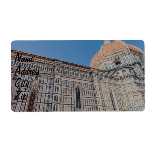 Florence Cathedral Etiket (Voorkant)