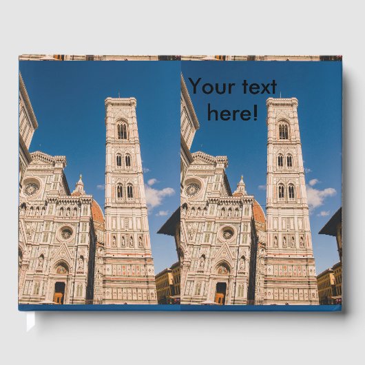 Florence Cathedral Gastenboek (Voorkant)