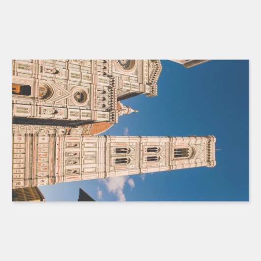 Florence Cathedral Rechthoekige Sticker (Voorkant)