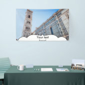 Florence Cathedral Spandoek (Beurs)