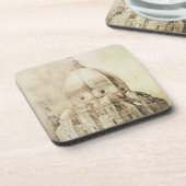 Florence Cathedral uit het oosten, uit 'Fragmenten Bier Onderzetter (Linkerzijde)