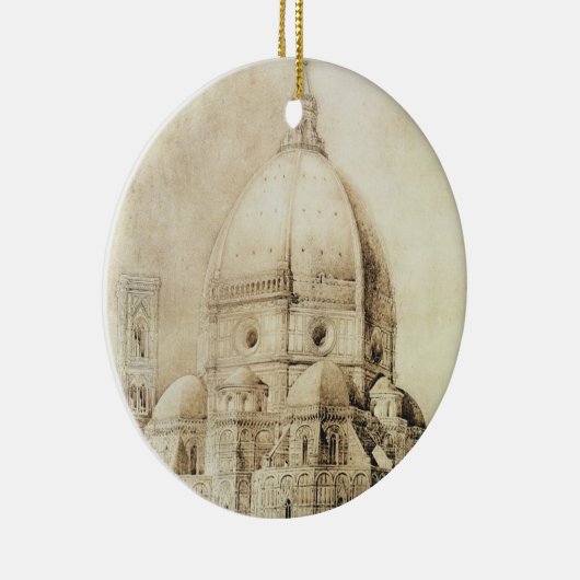 Florence Cathedral uit het oosten, uit 'Fragmenten Keramisch Ornament (Rechts)