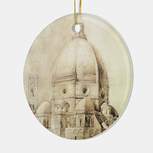 Florence Cathedral uit het oosten, uit 'Fragmenten Keramisch Ornament (Links)