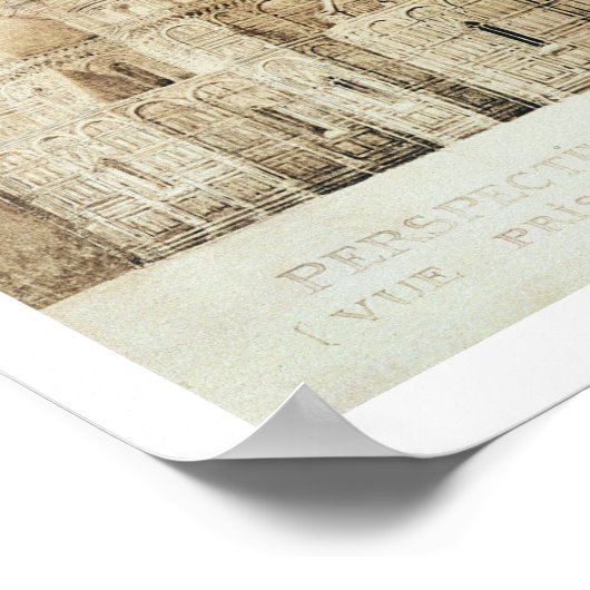 Florence Cathedral uit het oosten, uit 'Fragmenten Poster (Hoek)