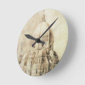 Florence Cathedral uit het oosten, uit 'Fragmenten Ronde Klok (Hoek)