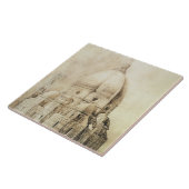 Florence Cathedral uit het oosten, uit 'Fragmenten Tegeltje (Zijkant)