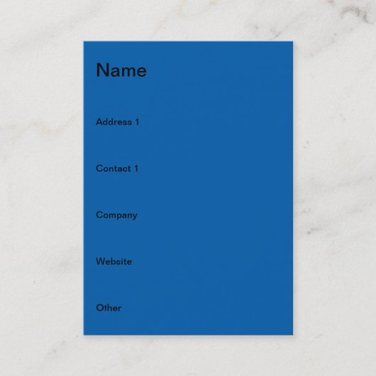 Florence Cathedral Visitekaartje (Voorkant)