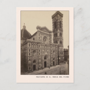 Florence Church Facciata Di S Maria Del Fiore Briefkaart