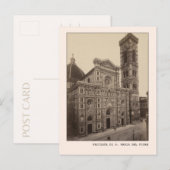 Florence Church Facciata Di S Maria Del Fiore Briefkaart (Voorkant / Achterkant)