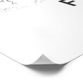 Florence City Cartografie Kaart Poster (Hoek)