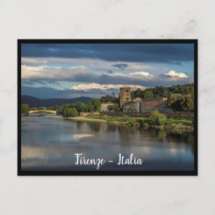 Florence City, Italië- Firenze Italia Briefkaart
