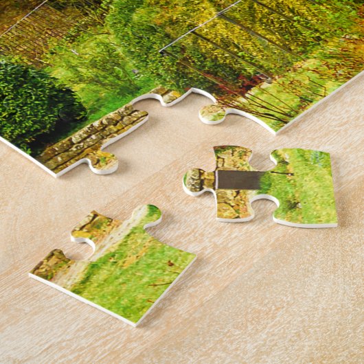 Florence City Skyline Tocany Italië Legpuzzel (Zijkant)