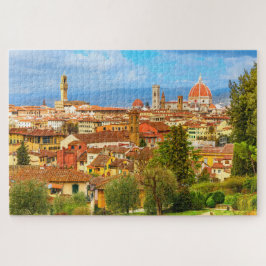 Florence City Skyline Tocany Italië Legpuzzel
