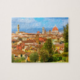 Florence City Skyline Tocany Italië Legpuzzel