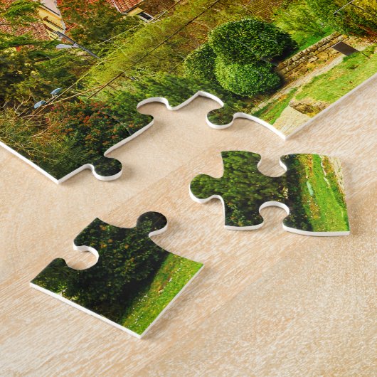 Florence City Skyline Tocany Italië Legpuzzel (Zijkant)