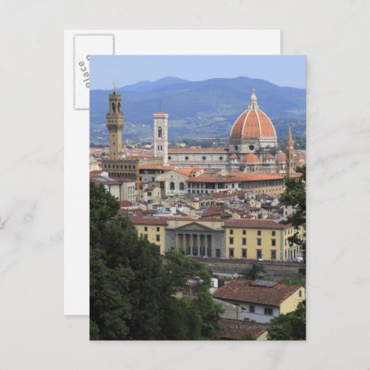Florence Cityscape Briefkaart (Voorkant / Achterkant)
