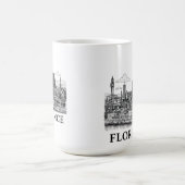 Florence Cityscape – Duomo Cathedral Line Art Koffiemok (Center)