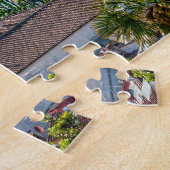 Florence cityscape - Ponte Vecchio over de Arno Legpuzzel (Zijkant)