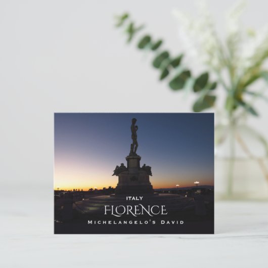 Florence, David Briefkaart (Staand voorkant)