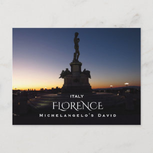 Florence, David Briefkaart