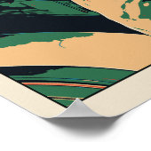 Florence David Michelangelo illustreert Italië Poster (Hoek)