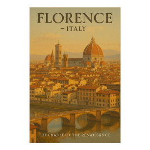 Florence — De wieg van de Renaissance Perfect Poster