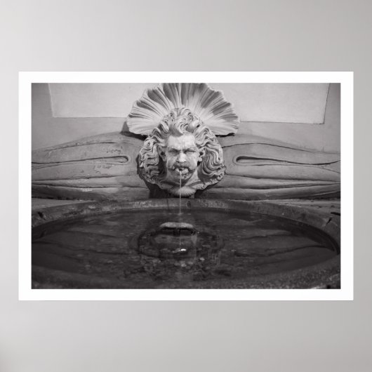 Florence Drink fontain Poster (Voorkant)