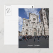 Florence Duomo Briefkaart (Voorkant / Achterkant)