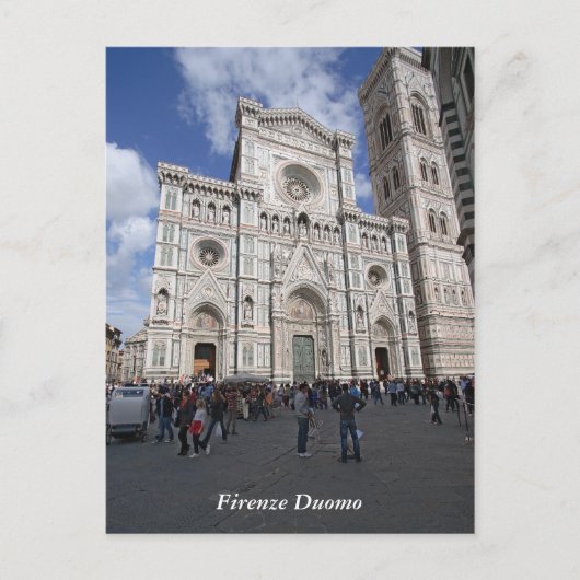 Florence Duomo Briefkaart (Voorkant)