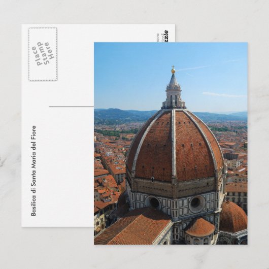 Florence Duomo Briefkaart (Voorkant / Achterkant)