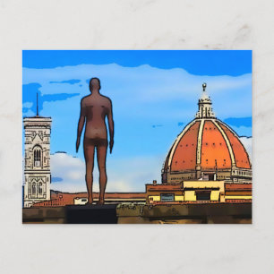 Florence Duomo Dome Antony Gormley Briefkaart