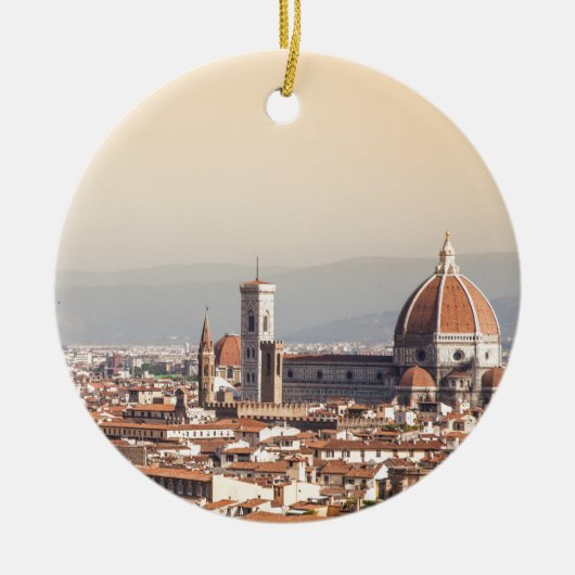 Florence Duomo Keramisch Ornament (Voorkant)