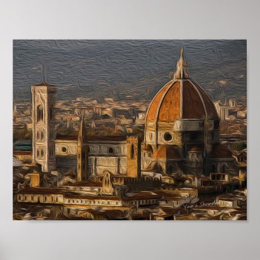 Florence Duomo Poster (Voorkant)