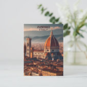 Florence Duomo Santa Maria del Fiore Italië Reizen Briefkaart (Staand voorkant)