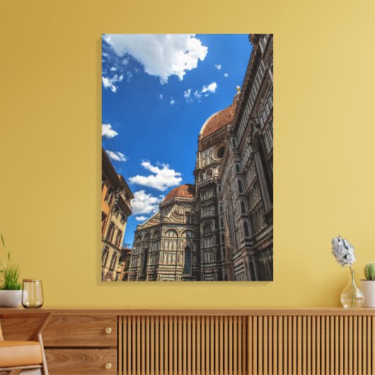 Florence Duomo twee Canvas Afdruk (Insitu (Woonkamer))