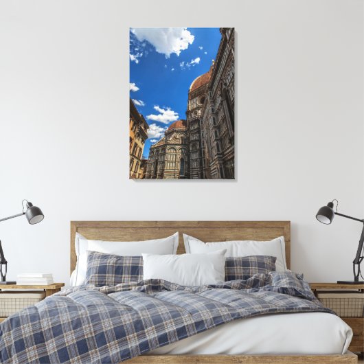 Florence Duomo twee Canvas Afdruk (Insitu (Slaapkamer))