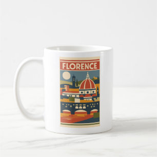 Florence Duomo Vintage Reis Koffiemok Italië