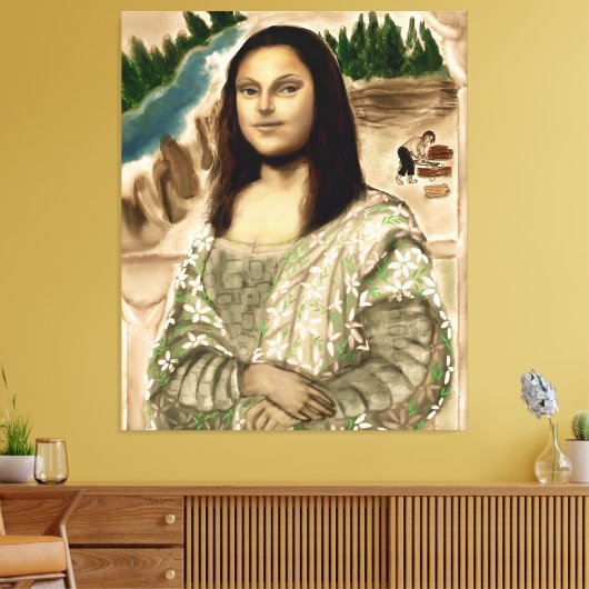 Florence Echo Canvas Afdruk (Insitu (Woonkamer))