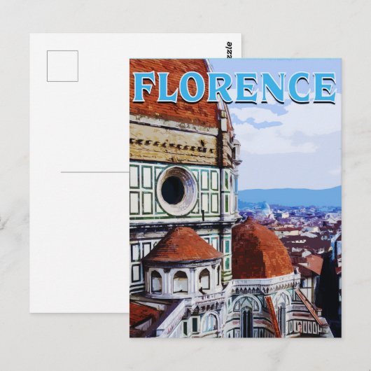 Florence: Een reis door kunst, geschiedenis en cul Briefkaart (Voorkant / Achterkant)