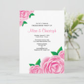 Florence Engagement Party Kaart (Staand voorkant)