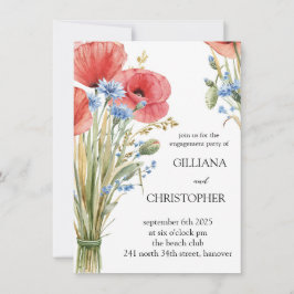 Florence Engagement Party Kaart