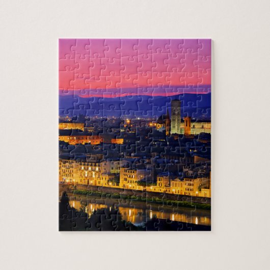 Florence evening legpuzzel (Verticaal)