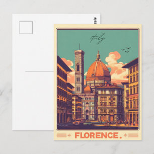 Florence, firenze italia reizen geschenken briefkaart