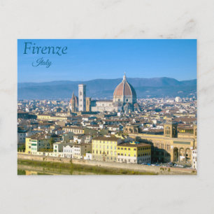 Florence, Firenze, Italië Briefkaart