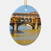 Florence-Firenze, Ponte vecchio Keramisch Ornament (Rechts)