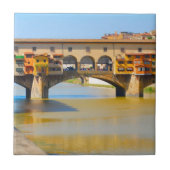 Florence-Firenze, Ponte vecchio Tegeltje (Voorkant)
