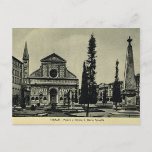 Florence, Firenze, Santa Maria Novella Briefkaart