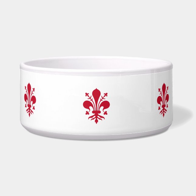 Florence Flag Pet Bowl Voerbakje (Voorkant)