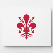 Florence Flag Plaque Fotoplaat (Voorkant)